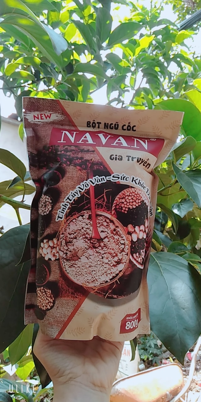Bột Ngũ Cốc Gia Truyền Navan 800g