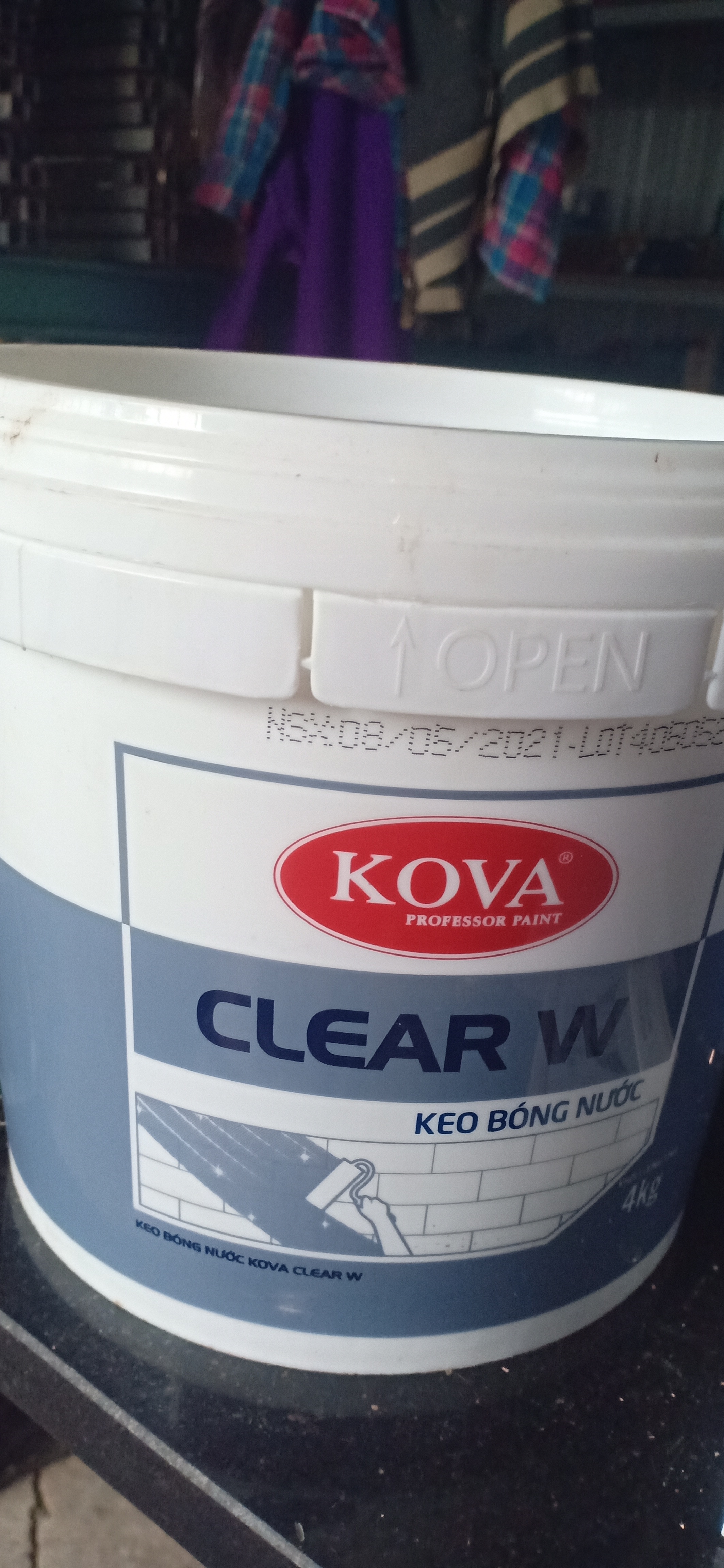 keo bóng nước w KOVA 4k *sơn kova chính hãng*