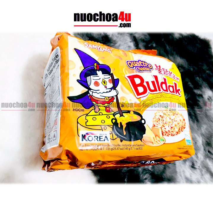 Mì Gà Khô Cay Hàn Quốc SAMYANG - Buldak Cheese ( bịch 5 gói )