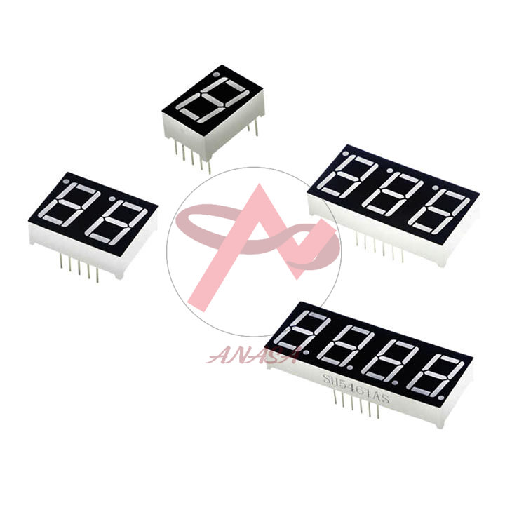 Led 7 Thanh 0.36 Katot Chung Sáng Đỏ Các Loại