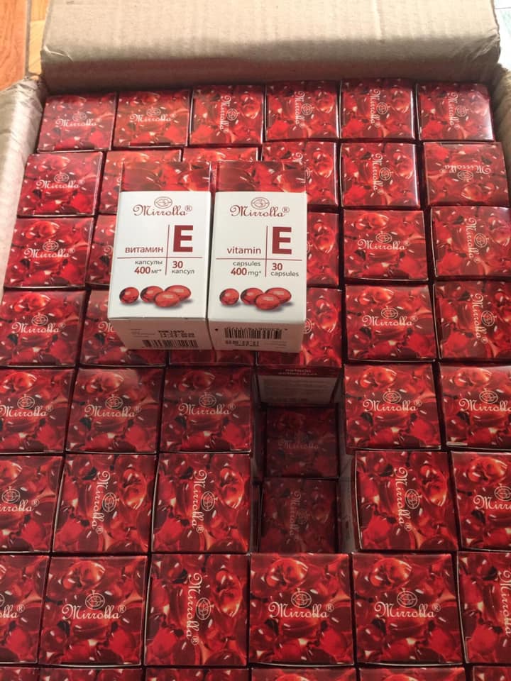 Vitamin E Đỏ Nga 400mg Mẫu Mới