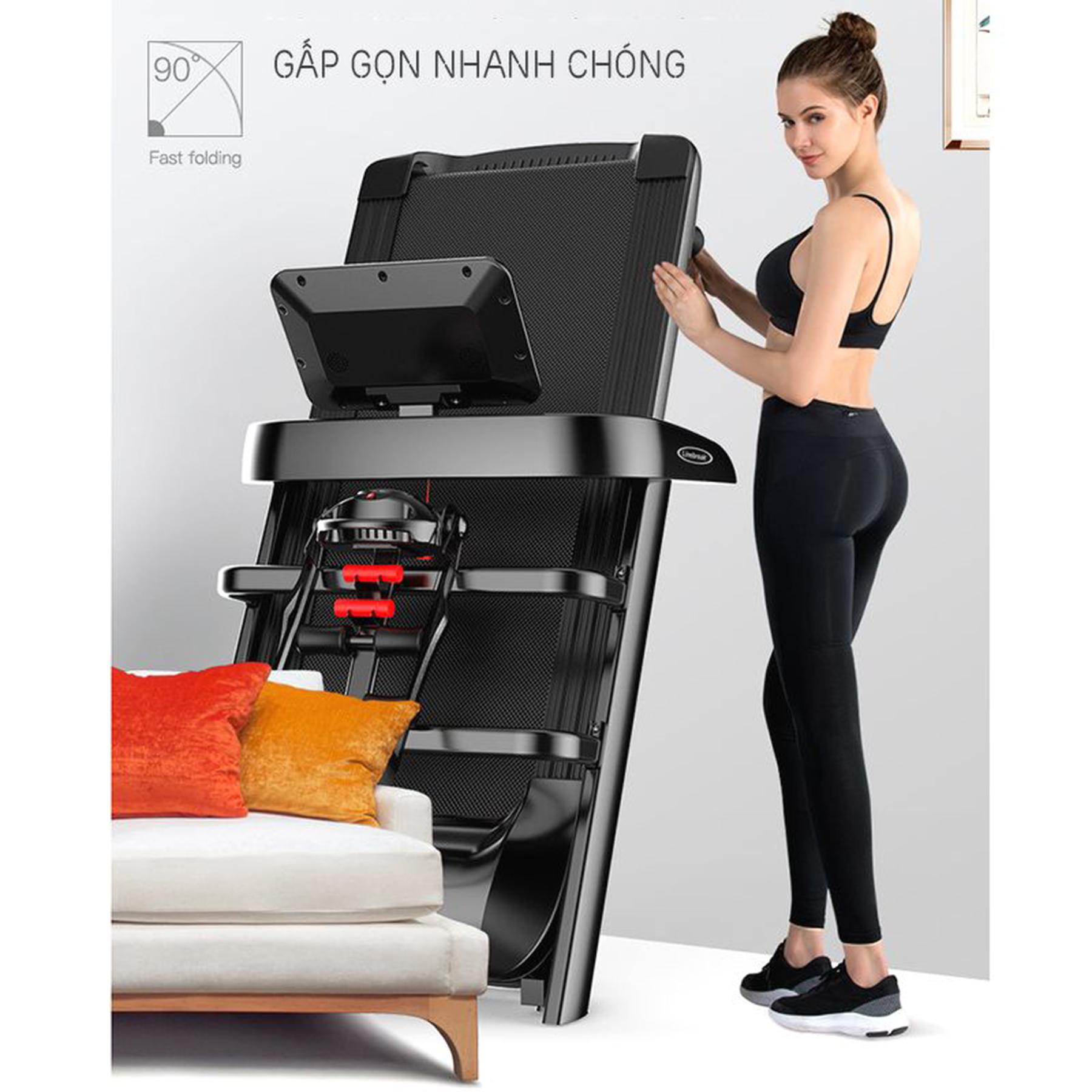[HCM]Máy chạy bộ đa năng gấp gọn LineBreak 6202A6 - 1.5HP
