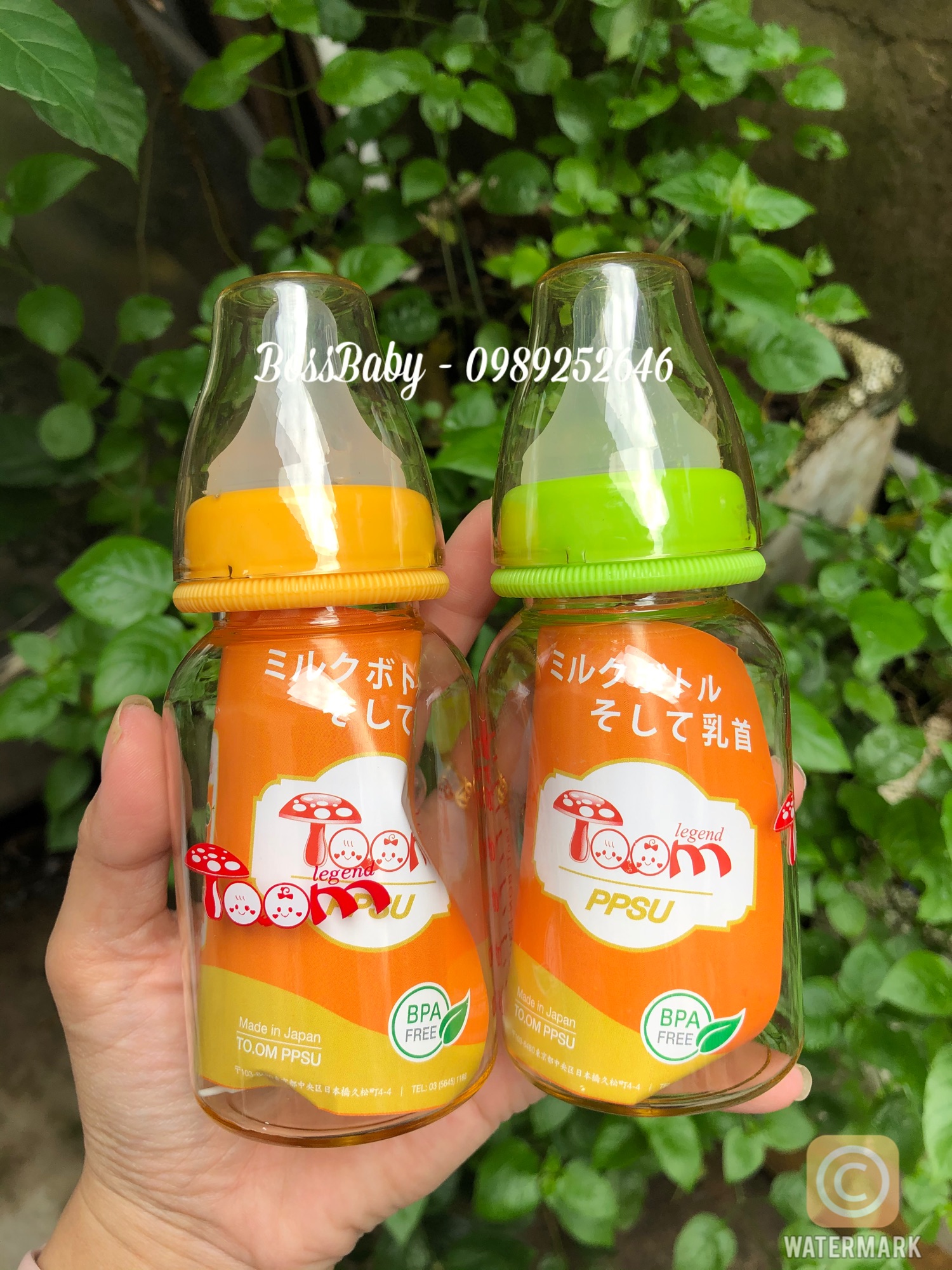Bình sữa ppsu Toom 120ml cổ hẹp