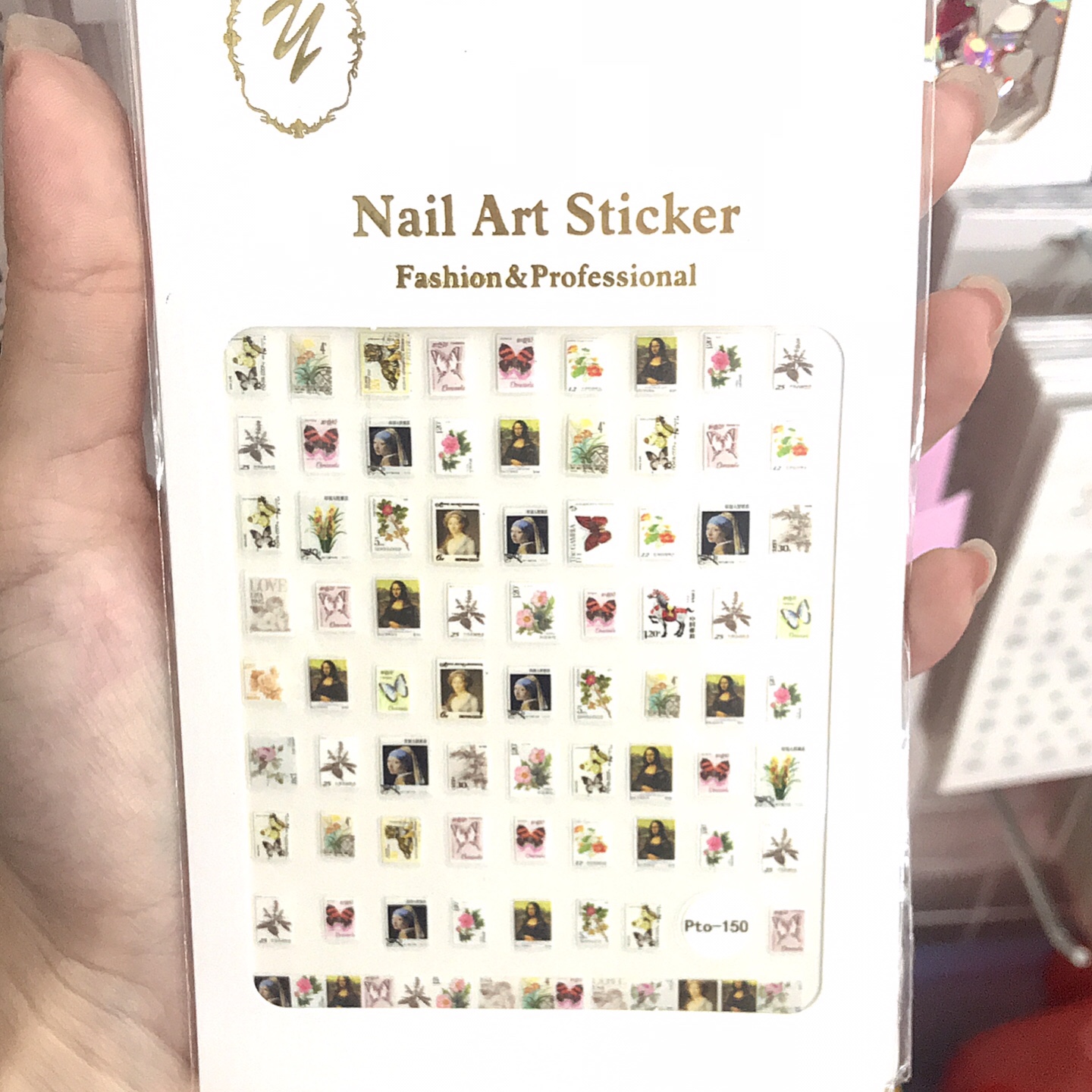 Sticker Các Mẫu Hot - Mini Nails