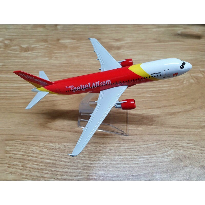 Mô hình máy bay vietjet air