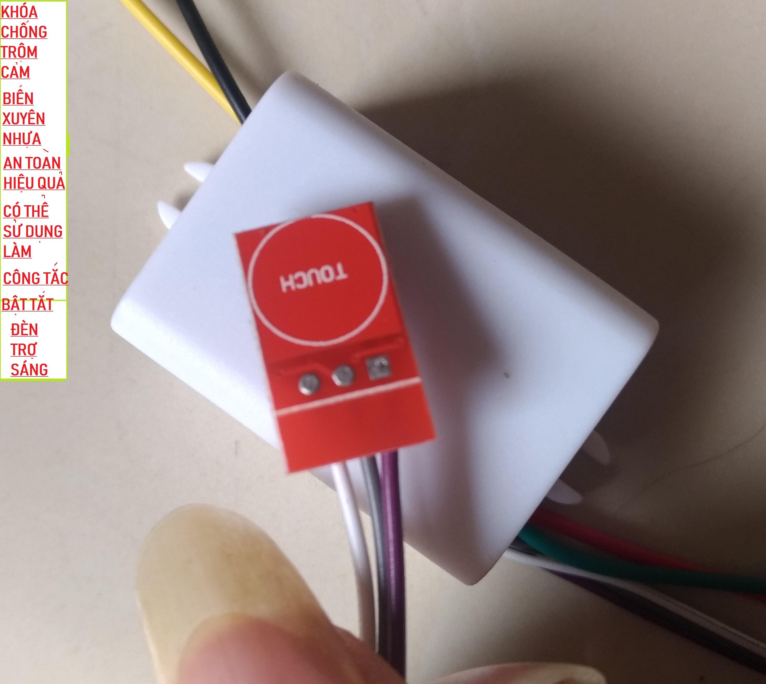 KHÓA CHỐNG TRỘM XE MÁY CẢM ỨNG XUYÊN NHỰA , CÔNG TẮC CẢM BIẾN , CHỐNG TRÔM XE MÁY , PHỤ TÙNG XE MÁY , PHỤ KIỆN XE MÁY