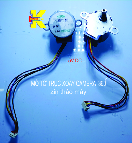 Môtơ giảm tốc quay quét cho Camera wifi