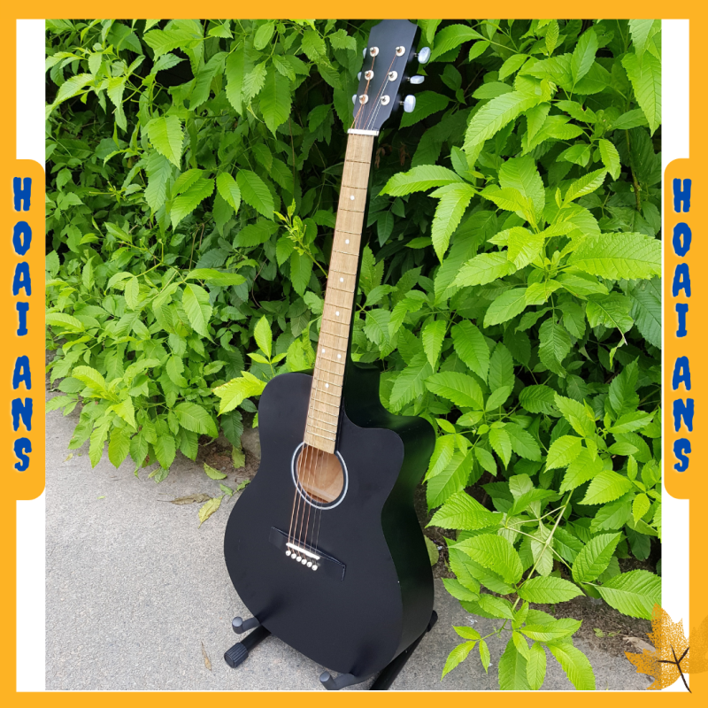 Đàn guitar Acoustic Cao cấp cho người mới tập chơi, khóa inox chống gỉ cực tốt, bảo hành 1 năm + Tặng kèm bộ quà tặng