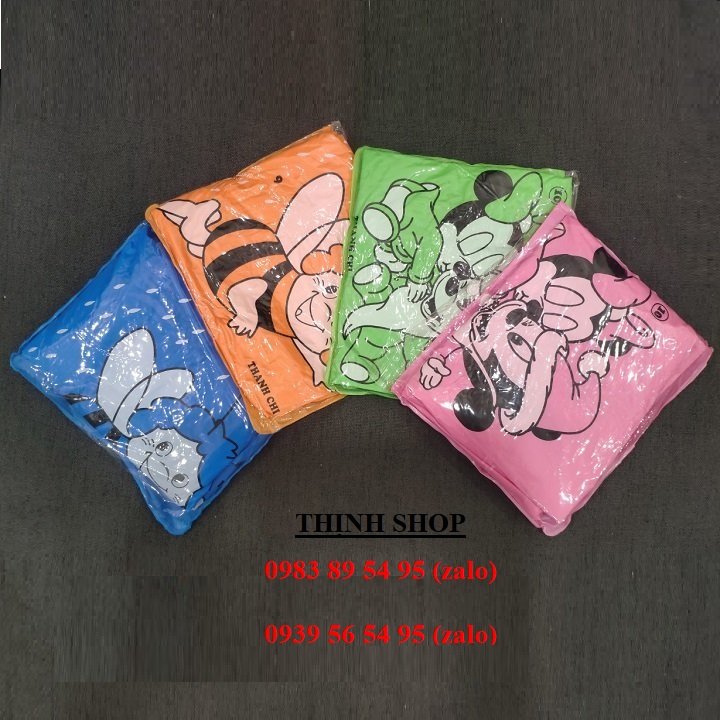 áo mưa cho bé - áo mưa cánh dơi cho bé