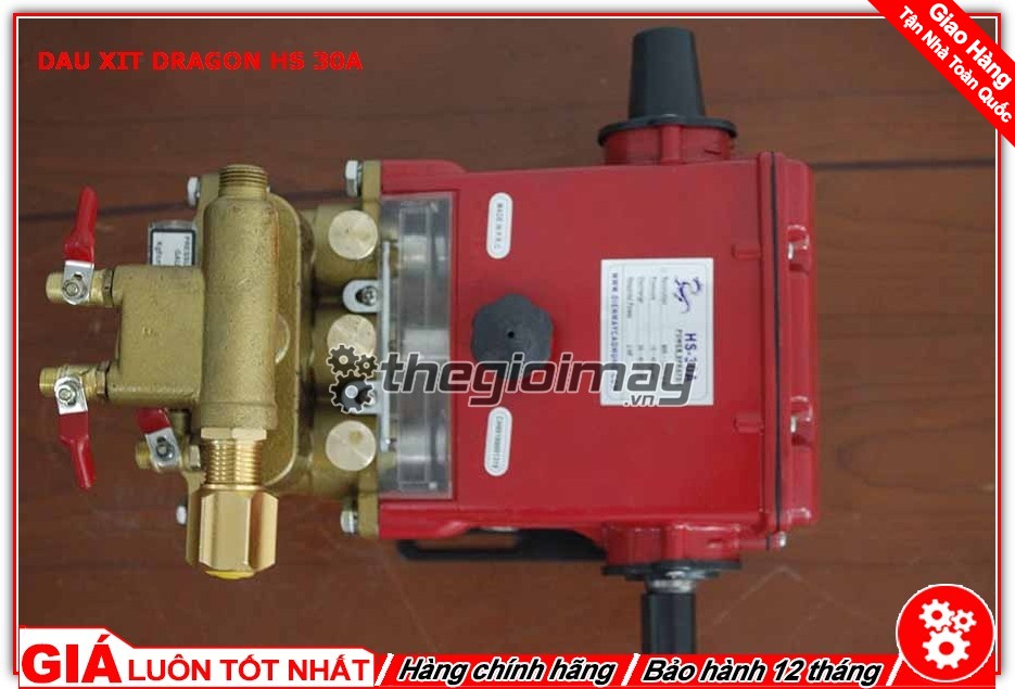 [HCM]Đầu xịt Dragon HS30A (2hp-tự động)