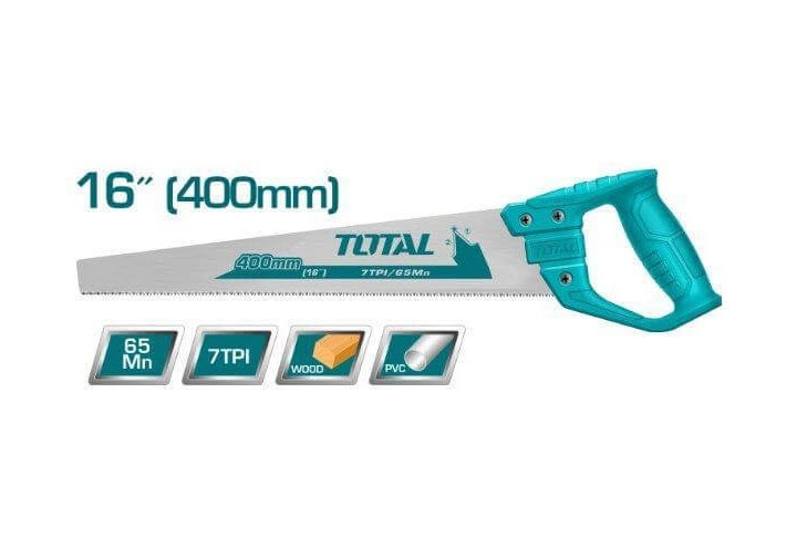 Cưa tay lá liễu 400mm total tht551663d