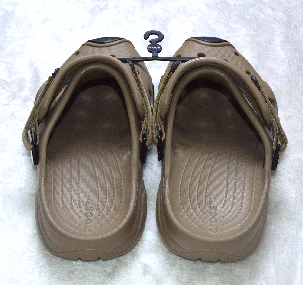 [HCM]Crocs nhựa nam màu da phối đen