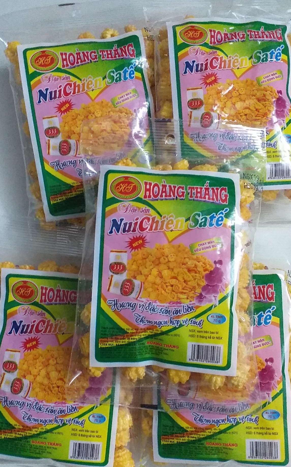 10 gói nui chiên