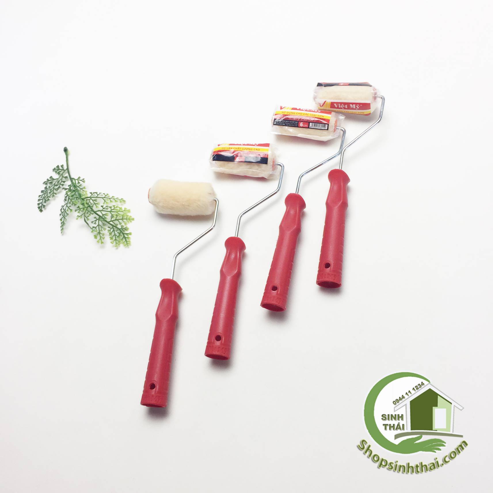 [HCM]Cây lăn sơn nhỏ - cọ lăn sơn rulo tròn - 6cm