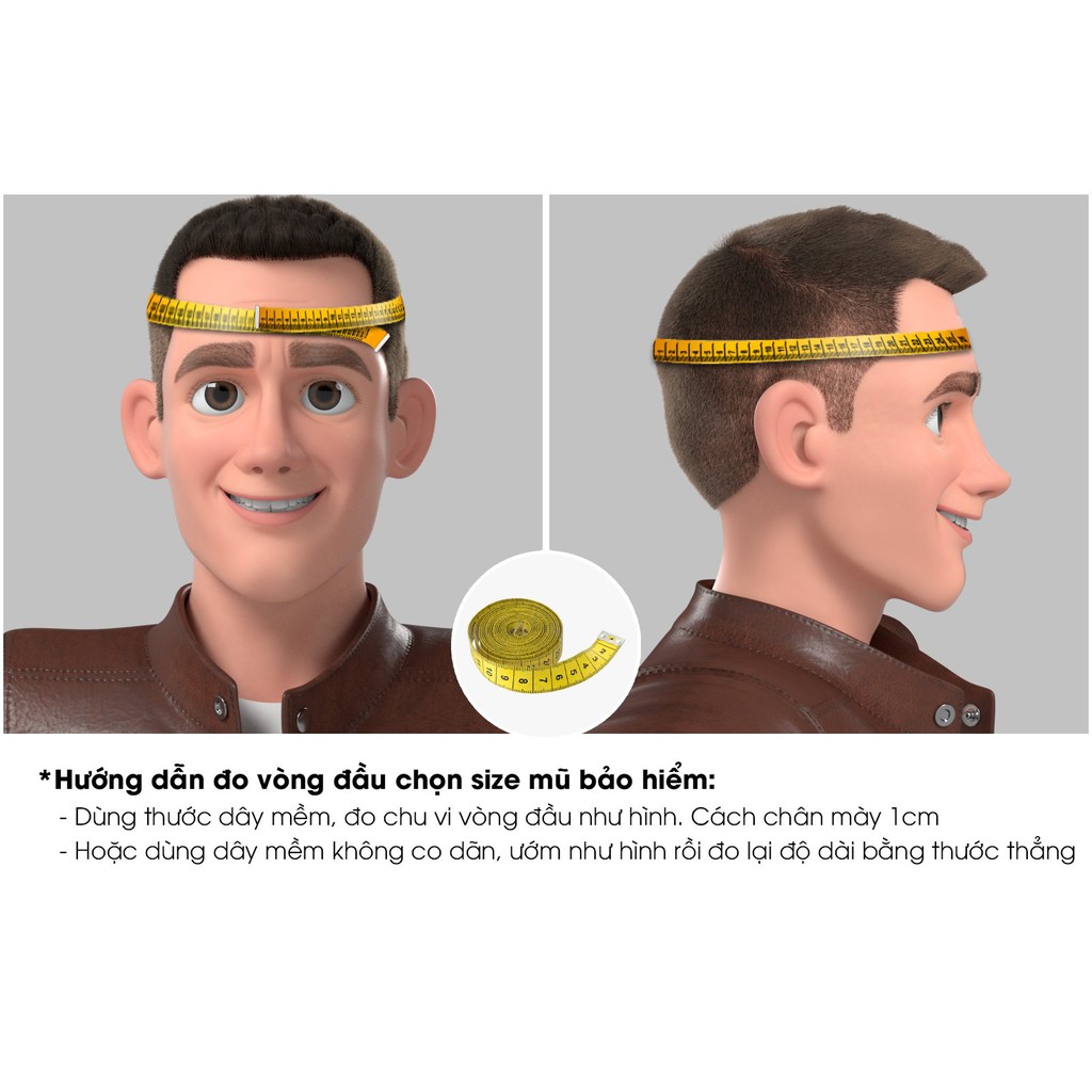 [HCM]Mũ bảo hiểm 3/4 EGO E3 nhiều màu lựa chọn
