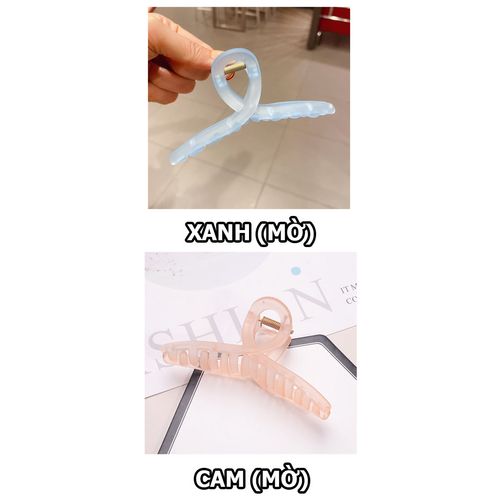 Kẹp tóc nữ dài màu thạch phong cách Hàn Quốc KT31