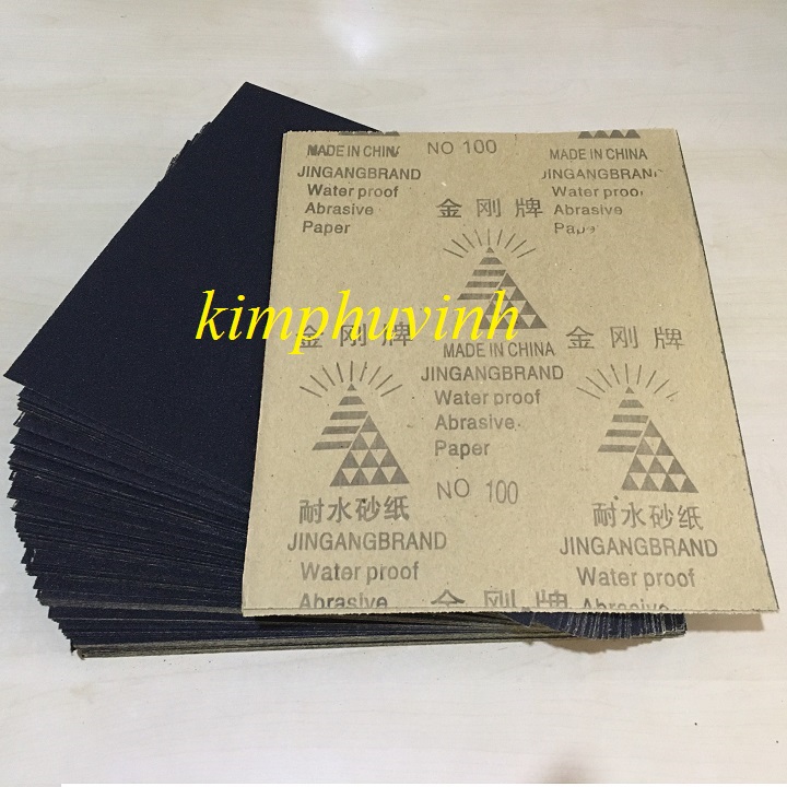 05 tờ - giấy nhám xã tường - giấy nhám giá rẻ p100