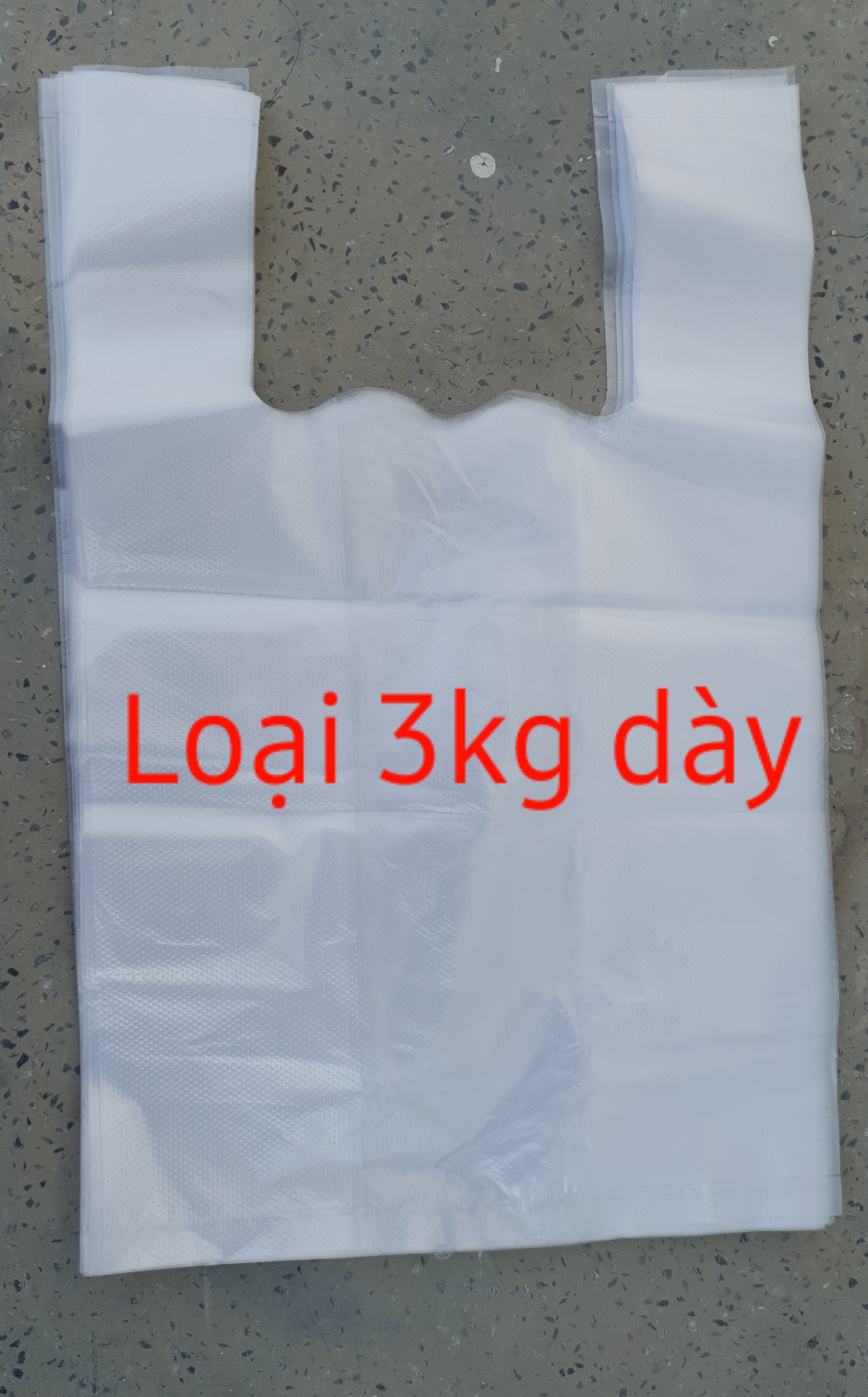 Giá Sỉ - Túi xốp đựng hàng trắng có 2 quai loại 3kg - Túi xốp gói hàng - Túi nhựa đựng đồ - Túi nilong đựng đồ - Túi nilong gói đồ - Bọc xốp đựng đồ - Bị đựng đồ loại 3kg