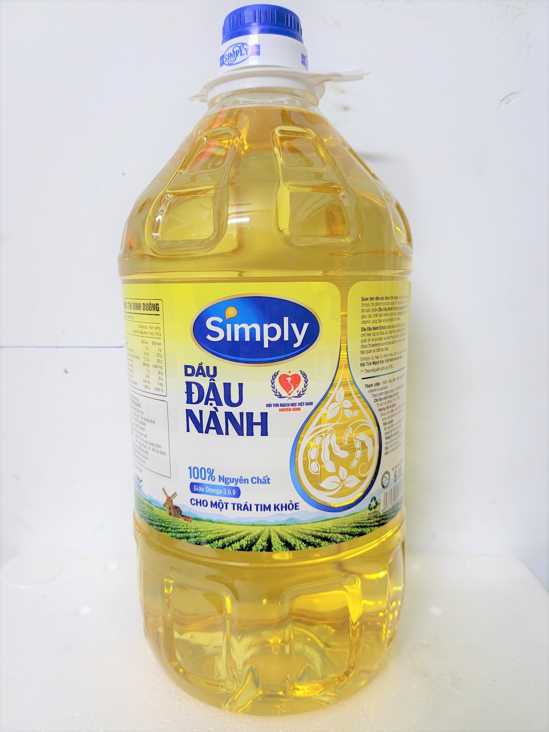 Dầu đậu nành simply soybean oil