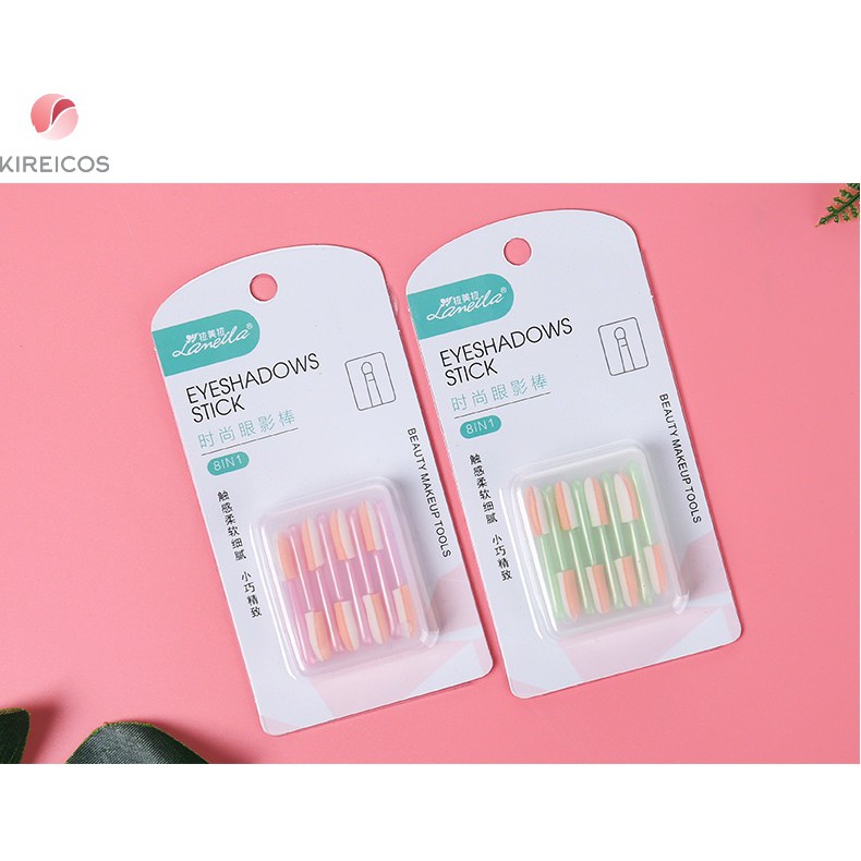 Set 8 cây cọ mút tán phấn mắt lameila 3320