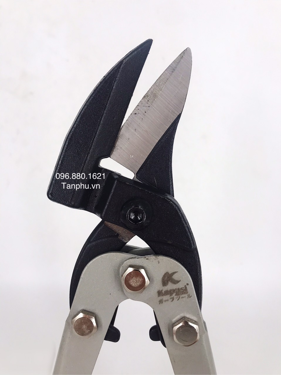DỤNG CỤ CẦM TAY Kéo cắt tôn Kapusi 10IN nghiêng 45 độ