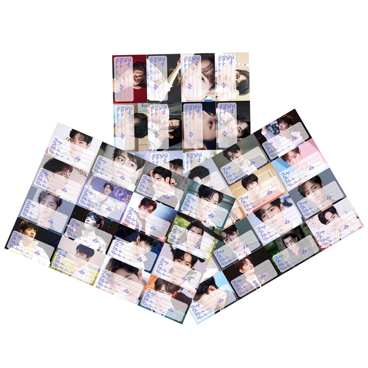 Nhãn vở set 32 ĐẾN 80 nhãn vở Tiêu Chiến