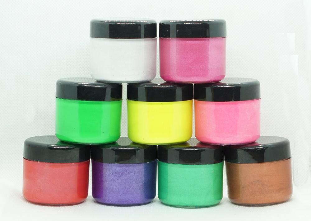 Sơn Acrylic nhũ ánh kim Violet 507 (hũ nhựa 30g)