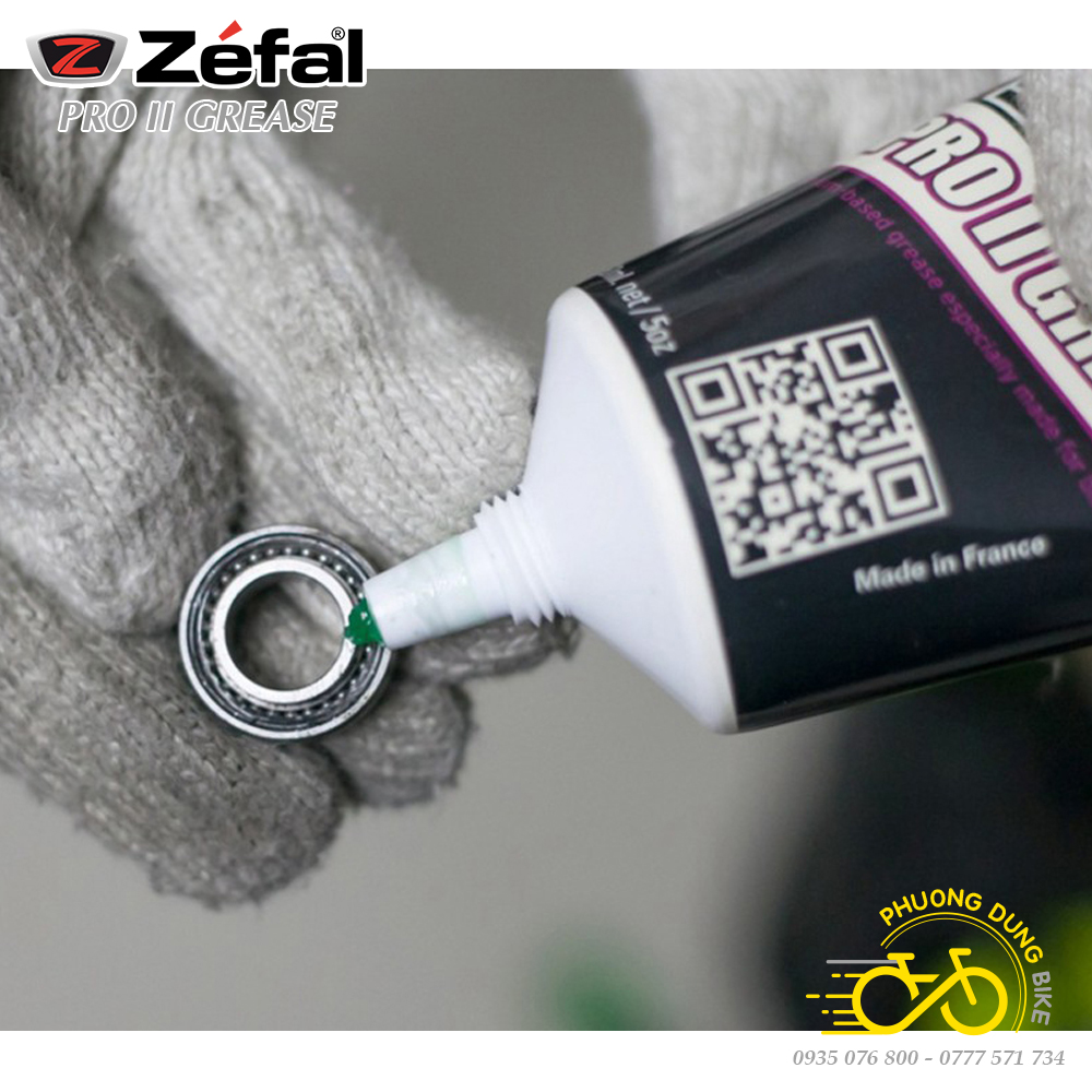 Mỡ bò bôi trơn xe đạp ZEFAL PRO II GREASE 150ml