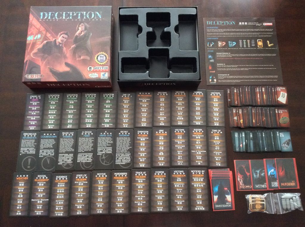 [US] Deception: Murder in Hong Kong - Trò Chơi Board Game