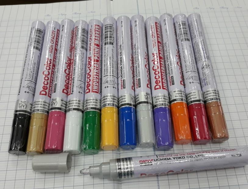 Bút sơn Marvy Industrial Paint Marker 728 2mm