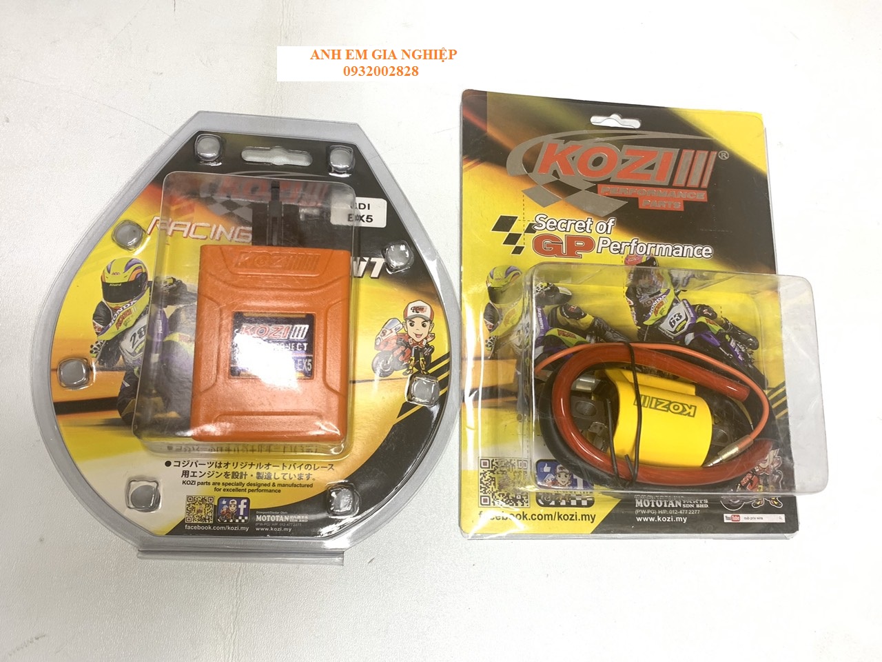 Combo Mobin + IC cho xe Wave hiệu Koz