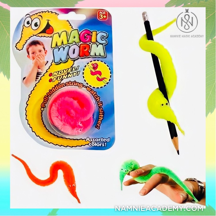 Đồ chơi sâu ma thuật twisty worm -dễ làm-vui nhộn-thông minh