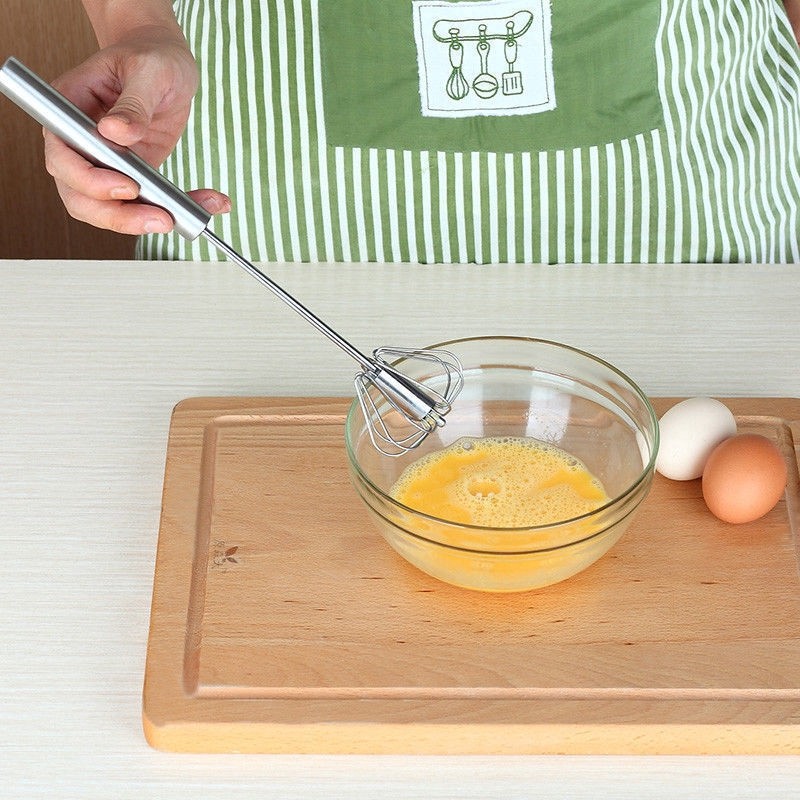 Cây Đánh Trứng , Đánh Bọt Cà Phê Inox Cầm Tay Tự Động