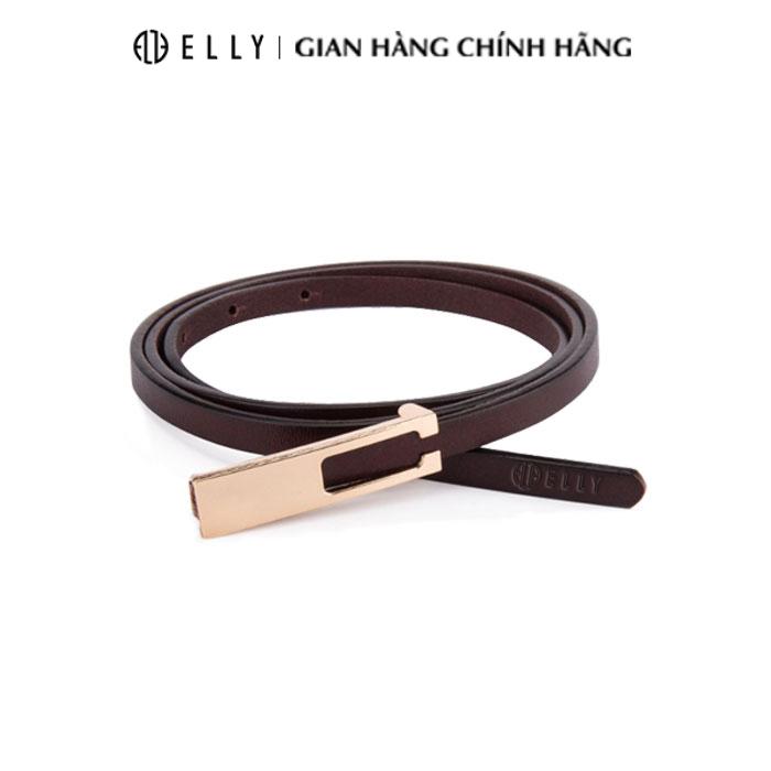 [Brand Day] Dây lưng nữ cao cấp da thật ELLY – ED21