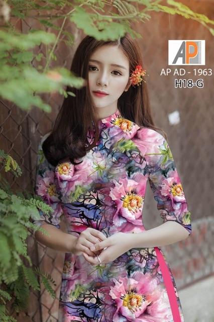 [HCM]Vải áo dài 3D
