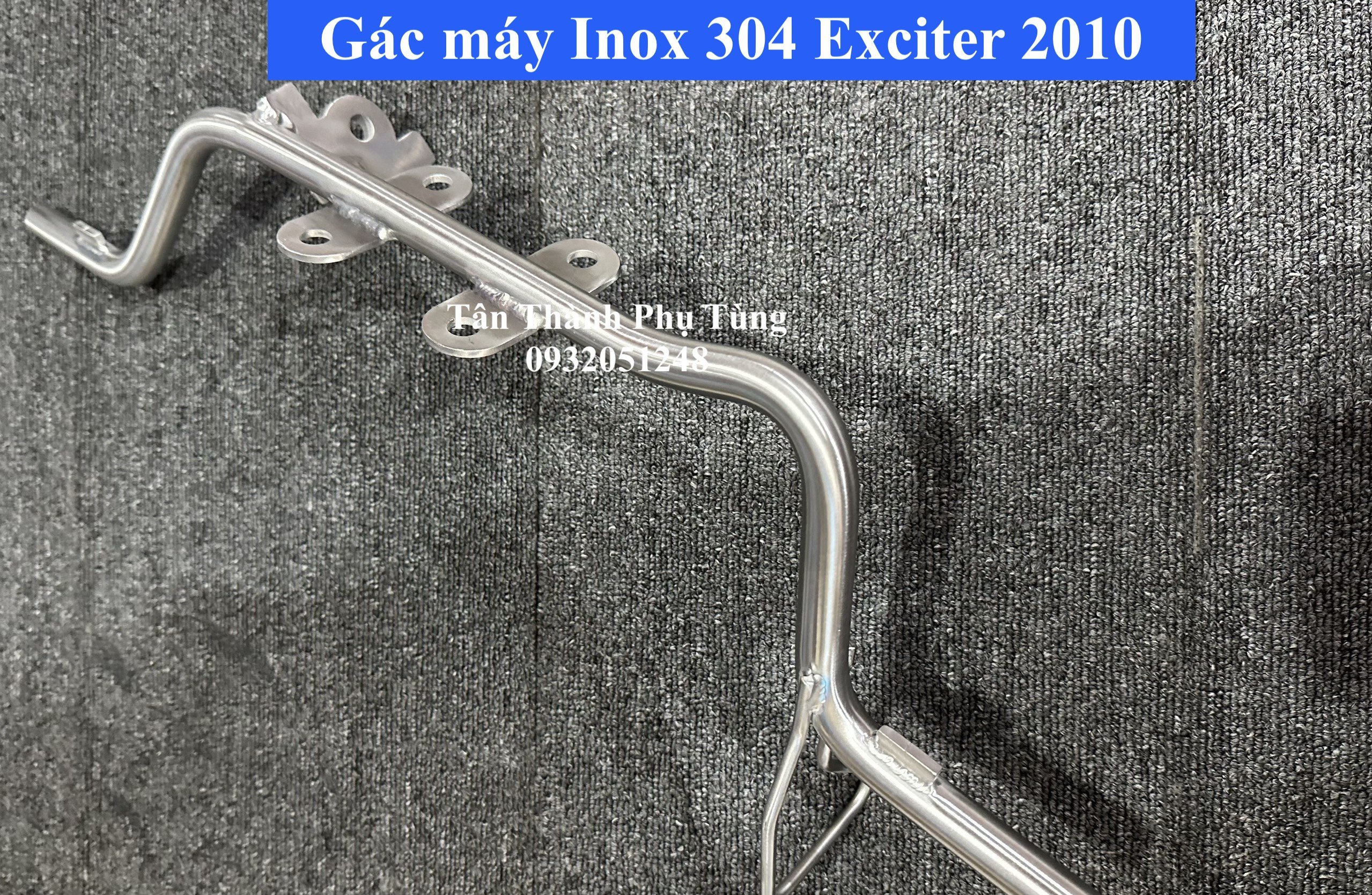 Gác máy Inox 304 Exciter 2010 4 số CTS
