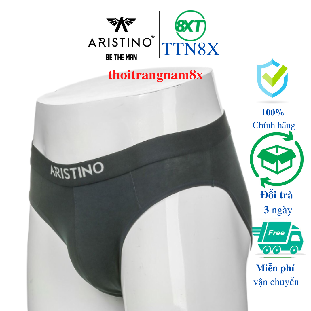 quần lót nam tam giác ARSITINO 100% cotton cao cấp, thiết kế cơ bản dễ mặc