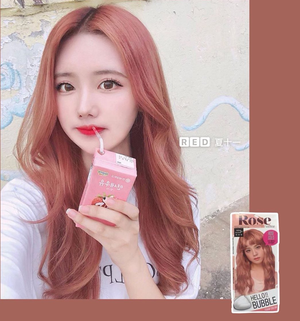 Nhuộm tóc dạng bọt Mise en scene Hello Bubble