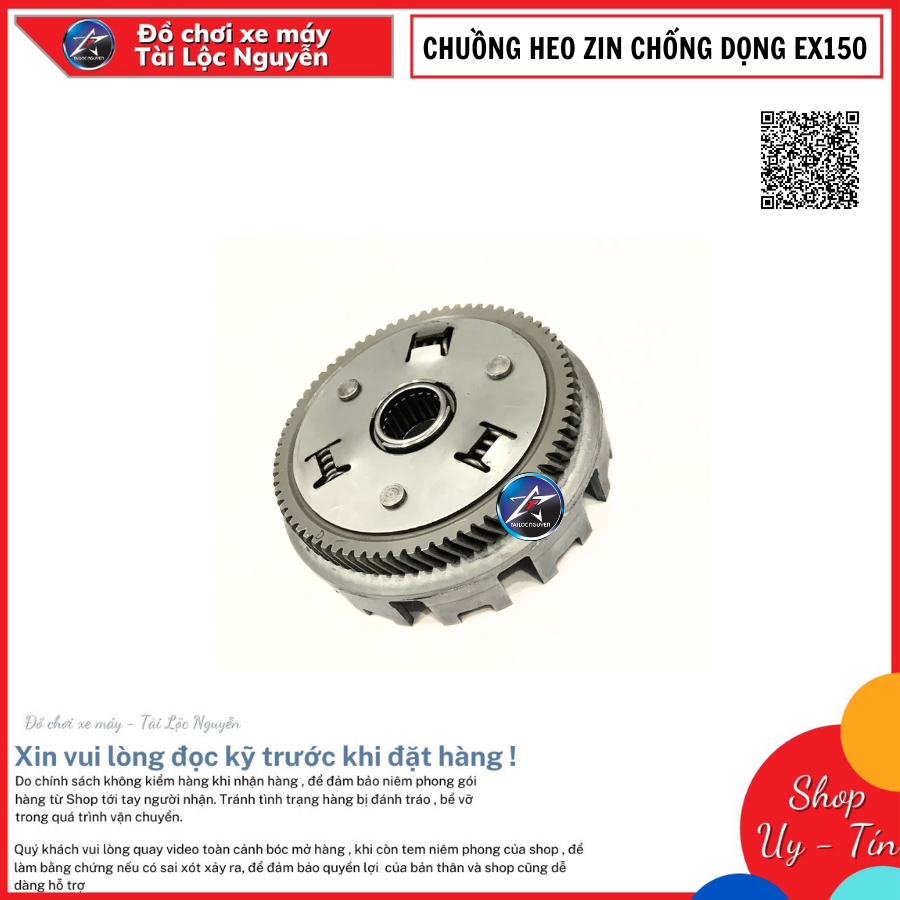 Chuồng heo zin chống dọng 6 lò xo exciter 150 v1