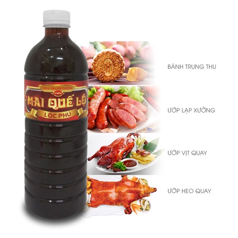 Rượu Mai Quế Lộ Lộc Phú - 500ml