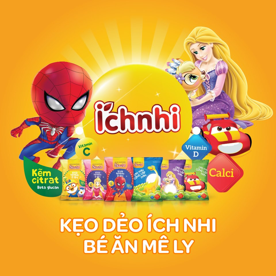 Kẹo dẻo Ích Nhi tăng sức đề kháng
