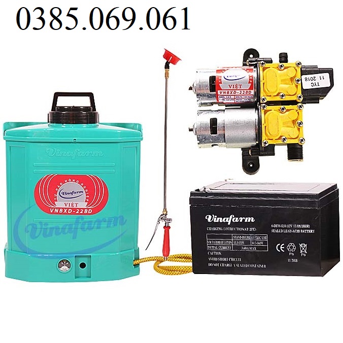 Bình Xịt Điện Vinafarm 22BD