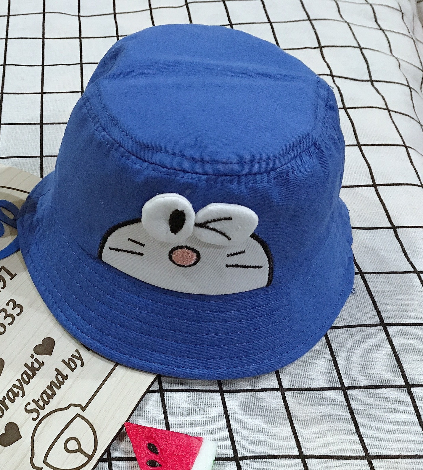 Mũ Nón Bucket Cho Bé Doremon Doraemon