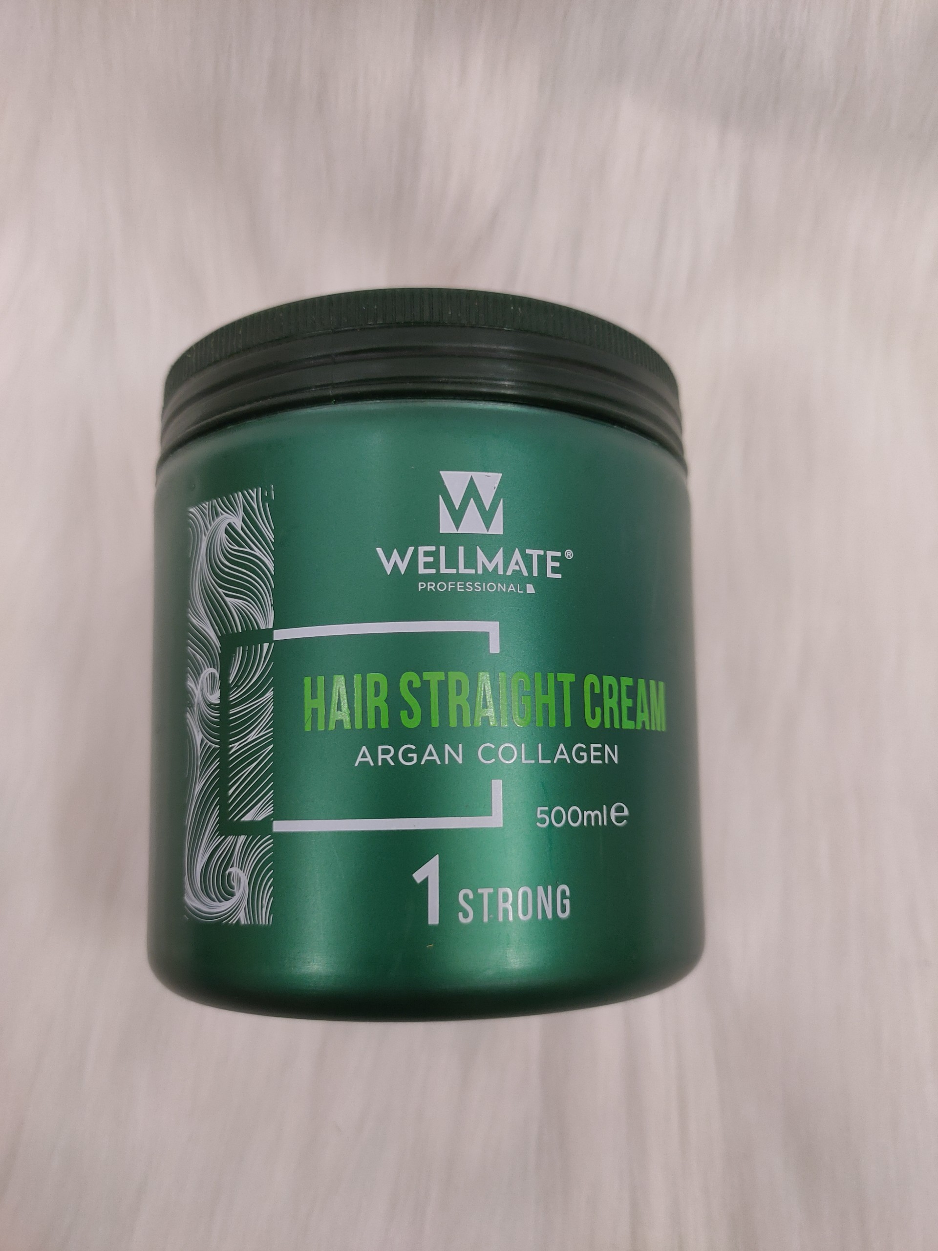 Kem duỗi thẳng tóc Wellmate hủ xanh lá cây