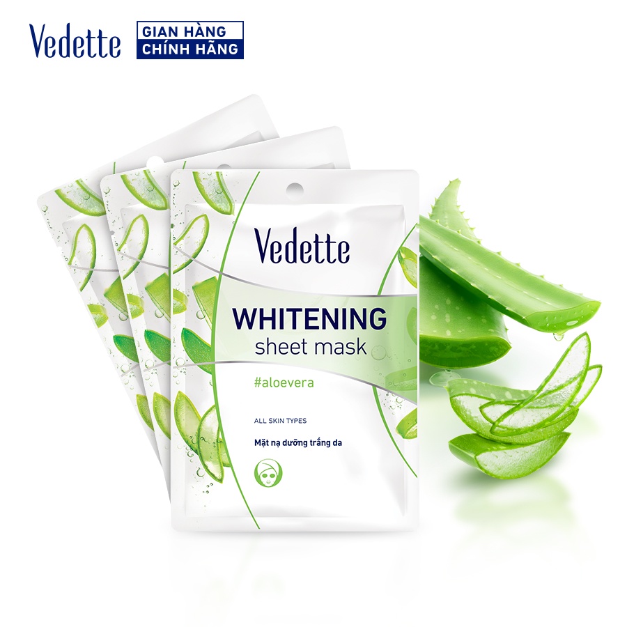 Mặt nạ giấy Vedette Nha Đam 22ml (TPM017)