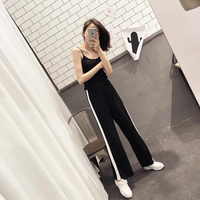 Quần ống rộng 1 sọc KAN0603
