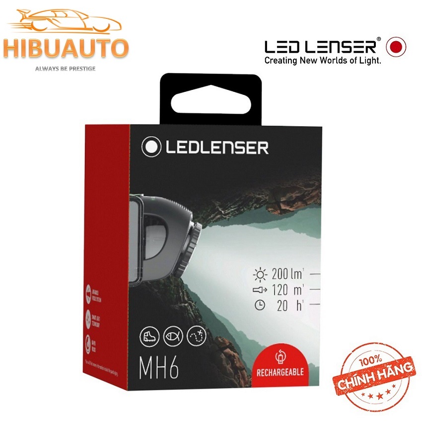 [ CAO CẤP] Đèn Pin Đội Đầu LedLenser MH6 siêu sáng