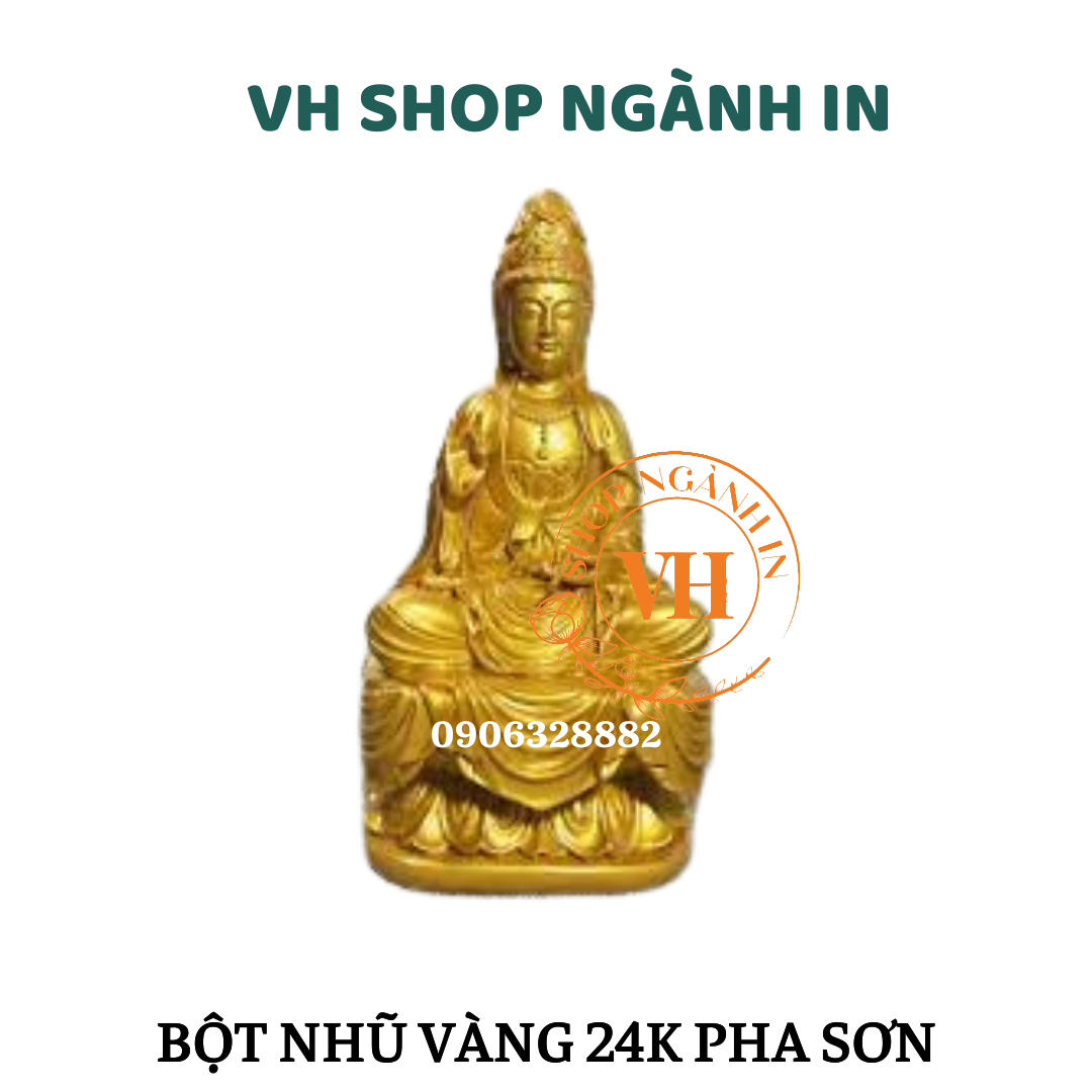 100 gram Bột nhũ vàng 24k pha sơn