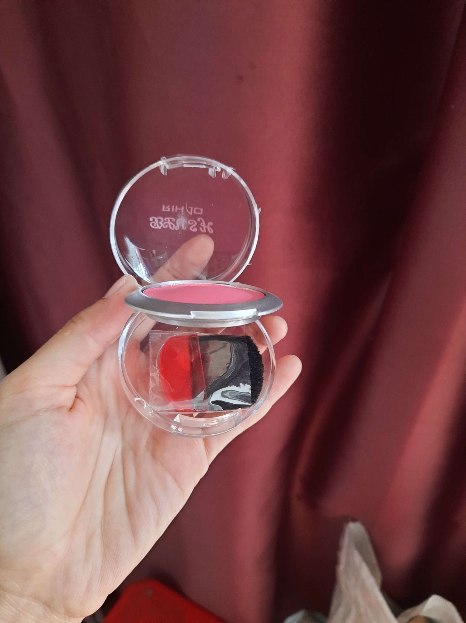 [HCM]Phấn Má Hồng Touching Love có cọ và gương