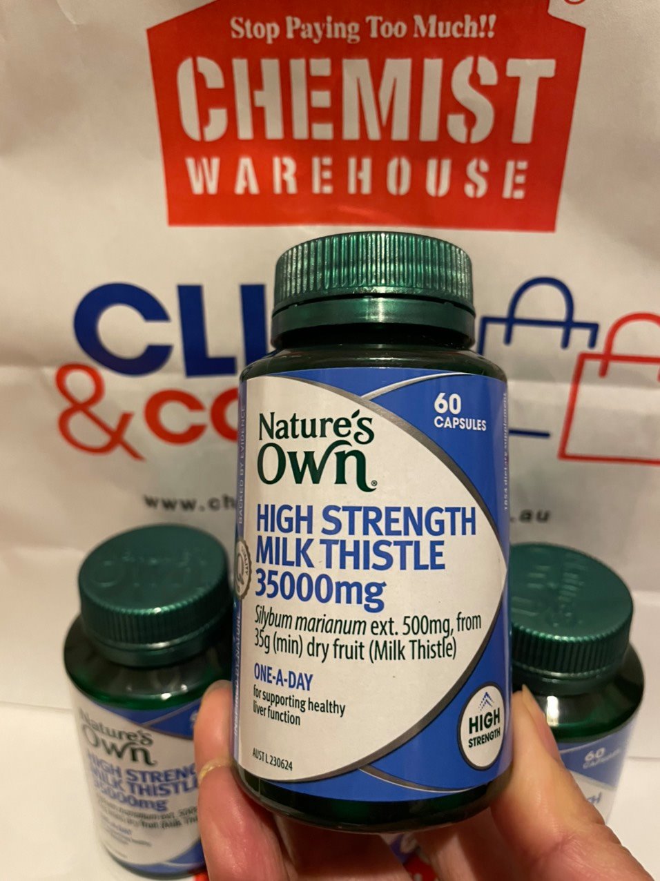 Nature's Own High Strength Milk Thistle 35000mg